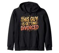 This Guy Is Getting Divorced Breakup Freedom Single - Sudadera con Capucha