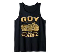 This Guy Is Not Old Hes Un Mecánico De Motocicletas Divertido Clásico Camiseta sin Mangas