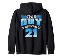 This Guy Is Official 21 21 Fiesta de Cumpleaños Celebra Sudadera con Capucha