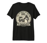 This Guy Makes The Best BBQ Funny Bear Barbacoa Camiseta Premium