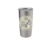 This Guy Makes The Best BBQ Funny Bear Barbacoa Vaso térmico de acero inoxidable de doble pared
