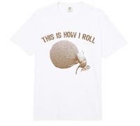 This How I Roll Dung Beetle Comfort Colors Adult Heavyweight T-Shirt