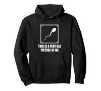 This Is A Very Old Picture of Me Funny Classic Minimalista Sudadera con Capucha