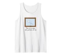 This Is A Very Old Picture of Me Sperm Funny Adult Humor Camiseta sin Mangas
