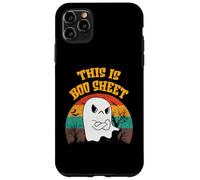 This is Boo Sheet Funny Halloween Fantasma Retro Hombres Mujeres niños Carcasa para iPhone 11 Pro MAX