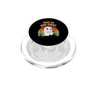 This is Boo Sheet Funny Halloween Fantasma Retro Hombres Mujeres niños PopSockets PopGrip para MagSafe