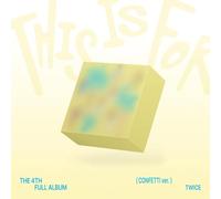 TWICE – THIS IS FOR (CONFETTI ver.) – CD – Importación USA