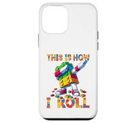 This Is How I Roll Funny Blocks Brick Master Builder Dabbing Carcasa para iPhone 12 Mini
