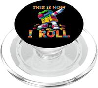 This Is How I Roll Funny Blocks Brick Master Builder Dabbing PopSockets PopGrip para MagSafe