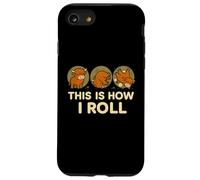 This Is How I Roll Funny Highland Cow, Retro Western Carcasa para iPhone SE (2020) / 7/8