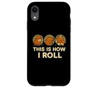 This Is How I Roll Funny Highland Cow, Retro Western Carcasa para iPhone XR