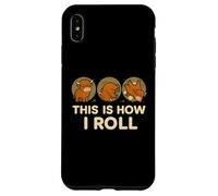 This Is How I Roll Funny Highland Cow, Retro Western Carcasa para iPhone XS MAX
