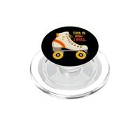 This Is How I Roll Patinaje Patinador Patinador Retro Vintage PopSockets PopGrip para MagSafe