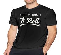 This is How I Roll Physics - Camiseta unisex para hombre, color negro, Negro , 3XL