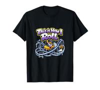 This is How I Roll Plumber Pipe Roller Coaster Juego de Palabras Camiseta