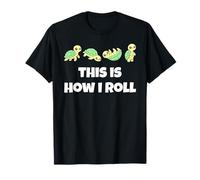 This is How I Roll Sea Turtle Lover Men Women Kids Camiseta