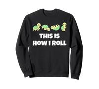 This is How I Roll Sea Turtle Lover Men Women Kids Sudadera