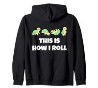 This is How I Roll Sea Turtle Lover Men Women Kids Sudadera con Capucha