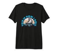 This Is How I Roller Roller Design Retro Vintage Camiseta Premium