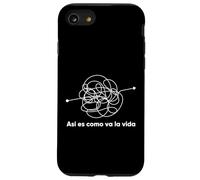 This Is How Life Goes Spanish Version Novelty Cool Designs Carcasa para iPhone SE (2020) / 7/8