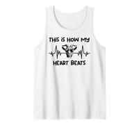 This is How my Heart Beats Goats Camiseta sin Mangas