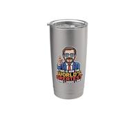 This Is How The World's Greatest Dad Looks Like Vaso térmico de acero inoxidable de doble pared