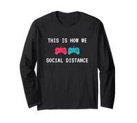 This Is How We Social Distance Anti Social Introverts Gamer Manga Larga