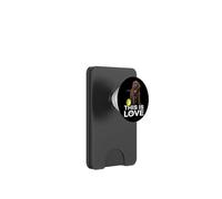 This Is Love Chocolate Lab Dog Brown Labrador Retriever Love PopSockets PopWallet para MagSafe