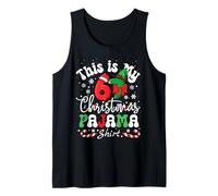 This is My 67 Christmas Pajama Shirt Six Seven Funny Meme Camiseta sin Mangas