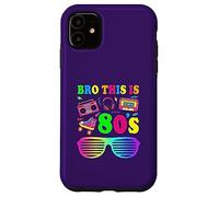 This Is My 80s Bro Camiseta 80's 90's Costume Party Hombres Mujeres Carcasa para iPhone 11