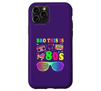 This Is My 80s Bro Camiseta 80's 90's Costume Party Hombres Mujeres Carcasa para iPhone 11 Pro