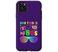 This Is My 80s Bro Camiseta 80's 90's Costume Party Hombres Mujeres Carcasa para iPhone 11 Pro MAX