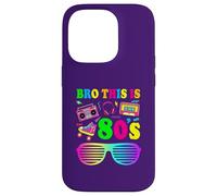This Is My 80s Bro Camiseta 80's 90's Costume Party Hombres Mujeres Carcasa para iPhone 14 Pro