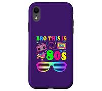 This Is My 80s Bro Camiseta 80's 90's Costume Party Hombres Mujeres Carcasa para iPhone XR