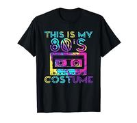 This Is My 80s Costume 80's Party Cassette Tape Camiseta