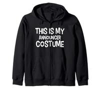 This is my Announcer Costume Halloween Costume ANUNCERS Sudadera con Capucha