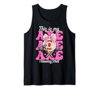 This Is My Axe Throwing Shirt Hacha Thrower Girl Mom Coquette Camiseta sin Mangas