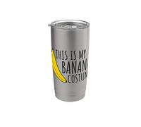This Is My Banana Costume Este es mi Disfraz de Plátano Vaso térmico de acero inoxidable de doble pared