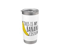This Is My Banana Costume Este es mi Disfraz de Plátano Vaso térmico de acero inoxidable de doble pared