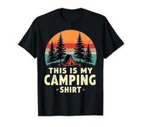 This is my camping Camiseta