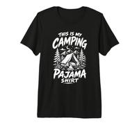 This Is My Camping Pijama Divertido Outdoo Camper Minimalista Camiseta Premium