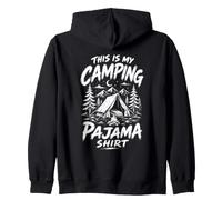 This Is My Camping Pijama Divertido Outdoo Camper Minimalista Sudadera con Capucha