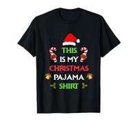 This is my Christmas - Camisa de Pijama Divertida de Navidad para Hombre y Mujer Camiseta