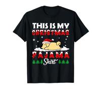 This Is My Christmas Pajama Golden Retriever Dog Funny Xmas Camiseta