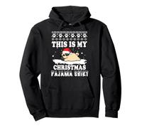 This Is My Christmas Pajama Pug Funny Dog Ugly Xmas Sudadera con Capucha
