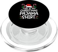 This Is My Christmas Pijama Camisa Navidad Pijamas Hombres Mujeres KDS PopSockets PopGrip para MagSafe