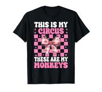 This Is My Circus These Are My Monkeys Carnaval Tent Girl Camiseta