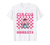 This Is My Circus These Are My Monkeys Carnaval Tent Girl Camiseta