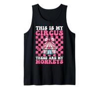 This Is My Circus These Are My Monkeys Carnaval Tent Girl Camiseta sin Mangas