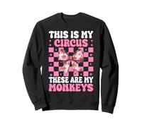 This Is My Circus These Are My Monkeys Carnaval Tent Girl Sudadera